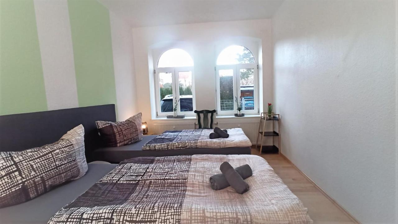 Apartment Fuer Bis Zu 7 Personen Mit Balkon Хальберштадт Экстерьер фото
